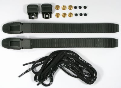 Запчасть USD BUCKLE SET incl. Recept/Laces/Screws, black