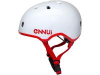 Шлем ENNUI Elite White Red Shinny
